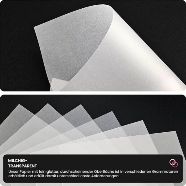 Kalka techniczna papier półprzezroczysty A4 180 g/m² do druku i rękodzieła