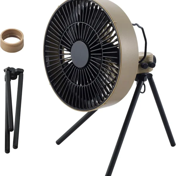 Wentylator akumulatorowy ELECOM NESTOUT FAN-1 turystyczny statyw oscylacja