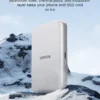 Dysk zewnętrzny SSD UGREEN D619 magnetyczny MagSafe USB-C 10Gbps srebrny