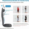 Mata masująca RENPHO Shiatsu na fotel plecy kark szyja z podgrzewaniem