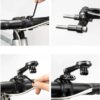 Uchwyt rowerowy ROCKBROS Bryton Garmin regulowany aluminiowy