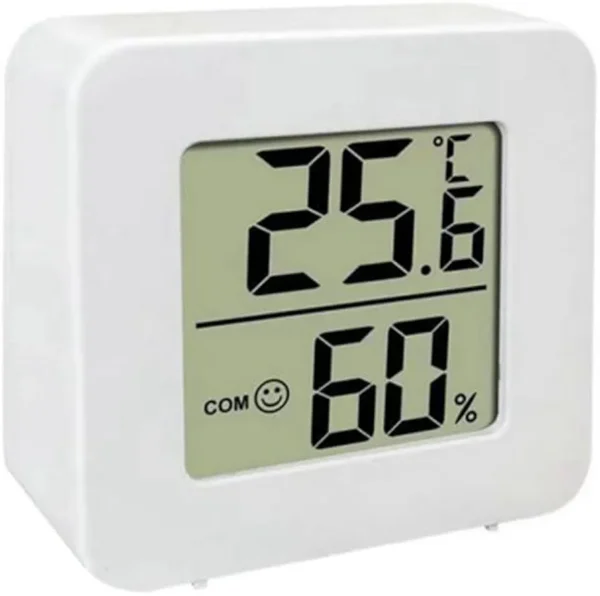 Termometr higrometr elektroniczny pokojowy LCD miernik temperatury wilgotności