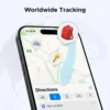 Lokalizator Bluetooth UGREEN Smart Finder CM816 do kluczy bagażu czarny