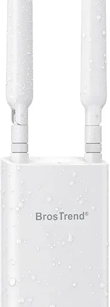 1394a9055eae028590fb3cc6c37f7cea-1-2-1 BrosTrend AC1200 wzmacniacz WiFi zewnętrzny Access Point IP65 2 anteny PoE