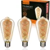 Żarówki LED E27 ST64 Edison filament vintage 4W 2700K ściemnialne 3 szt.