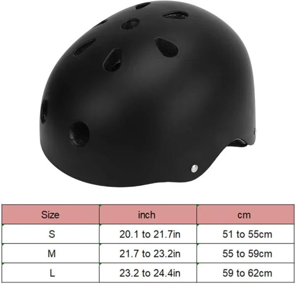 Kask ochronny LeapBeast rowerowy na hulajnogę rolki deskorolkę M 55-59 cm