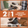 Piła ukośnica stołowa Evolution R210MTS-G2 2w1 wielomateriałowa 210 mm