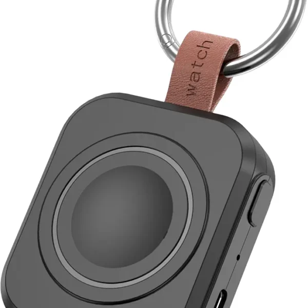 Ładowarka indukcyjna do Apple Watch X-10 powerbank 1200mAh USB-C Czarny