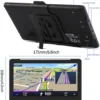 Nawigacja GPS samochodowa Q9 8 GB RAM 256 MB z uchwytem