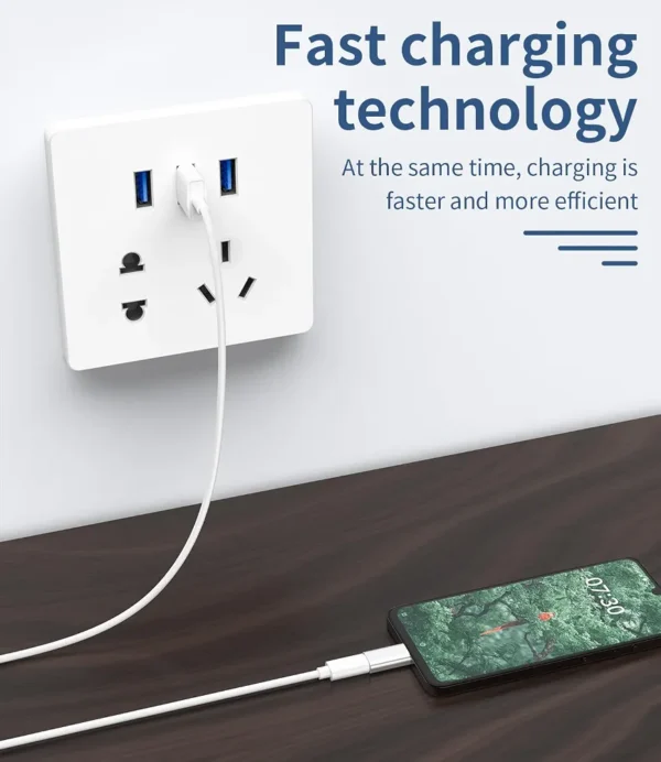 Adapter przejściówka Micro USB na USB-C żeńskie do ładowania i transmisji