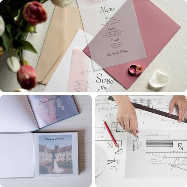 Kalka techniczna papier półprzezroczysty A4 180 g/m² do druku i rękodzieła
