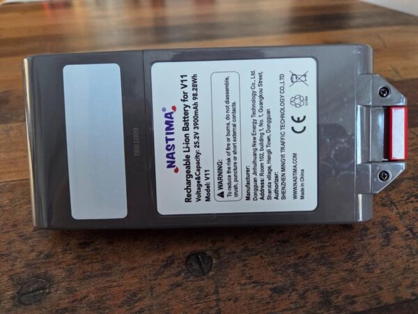 Bateria Akumulator do Dyson V11 NASTIMA 3900mAh 25,2V 98,28Wh