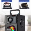 Głośnik Bluetooth TOMPROAD S39 Przenośny RGB Radio FM USB Pilot