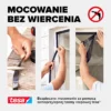 Tesa moskitiera magnetyczna na drzwi balkonowe 80x200 cm czarna