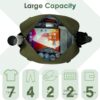 Torba podróżna kabinowa HARVKEY 25L 44x30x19 cm do samolotu zielona