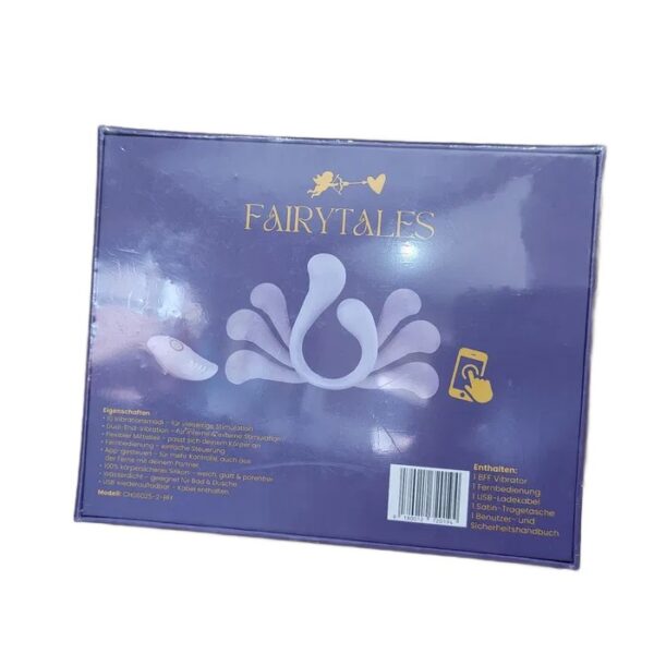 Wibrator dla par FAIRYTALES silikonowy 10 trybów pilot USB wodoodporny