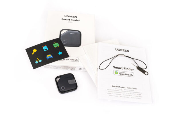 Lokalizator Bluetooth UGREEN Smart Finder CM816 do kluczy bagażu czarny
