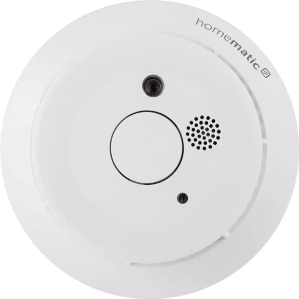 Homematic IP inteligentny czujnik dymu alarm przeciwpożarowy biały