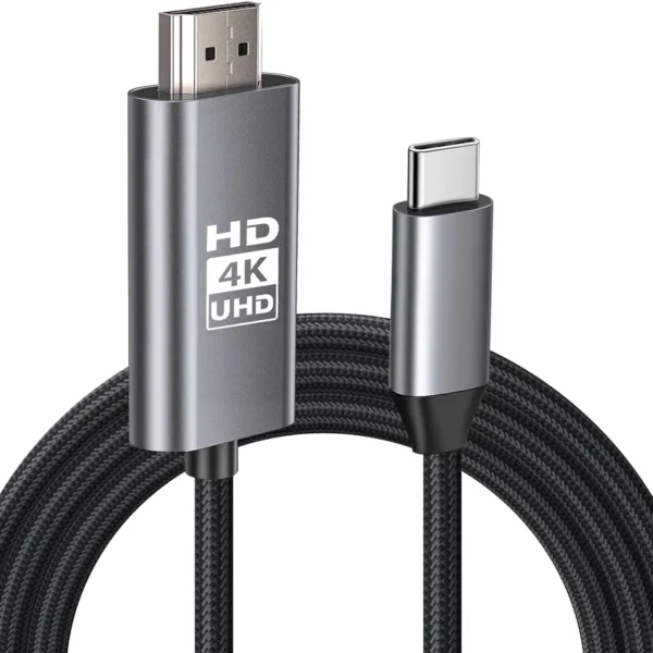 Kabel USB-C do HDMI 4K UHD 200cm adapter przejściówka do laptopa TV monitora