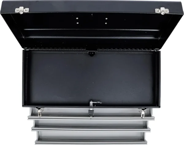 Skrzynka narzędziowa metalowa BGS Technic 3 szuflady zamykana 54 cm