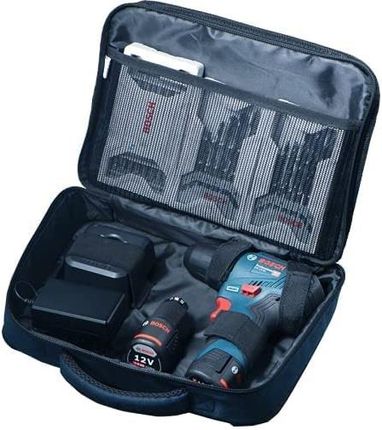 Bosch Professional GSR 12V-30 - akumulatorowa wiertarko-wkrętarka 12V + ładowarka, akumulator i torba