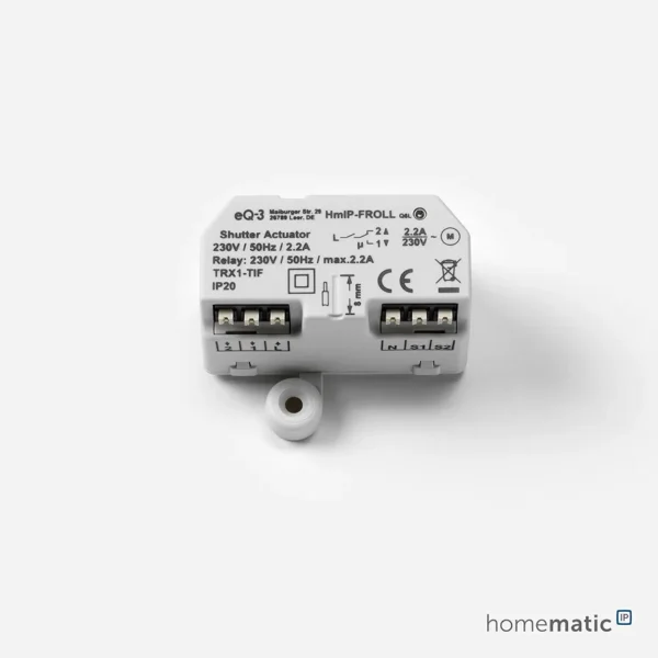 Homematic IP HmIP-FROLL sterownik rolet i markiz podtynkowy 230V 2,2A