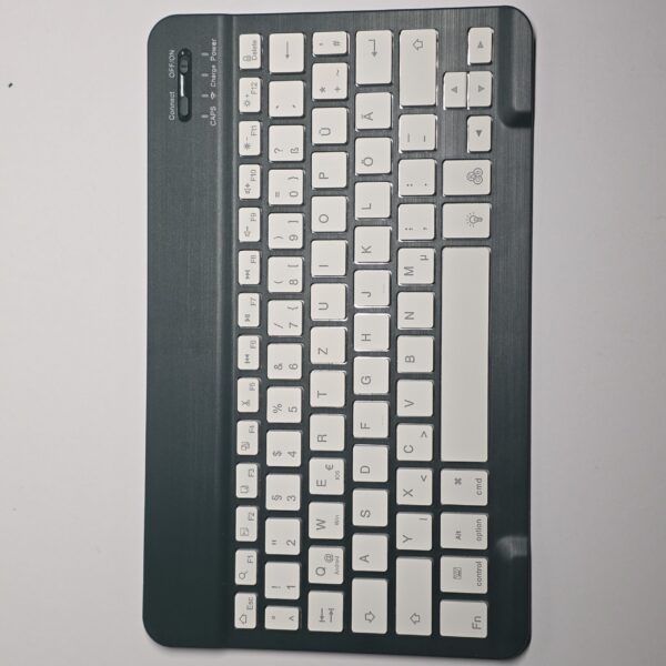 Etui z klawiaturą Bluetooth do tabletu 10,3 cala  zielone