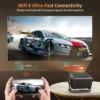 Projektor multimedialny INFGQ Full HD 1080P WiFi 6 800 ANSI Auto Focus 360°