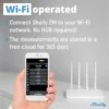 Shelly EM WiFi licznik zużycia energii elektrycznej 2 kanały 230V 2A