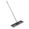 Grabie do wyrównywania trawnika 45x25 cm niwelator terenu gleby z trzonkiem