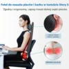 Mata masująca RENPHO Shiatsu na fotel plecy kark szyja z podgrzewaniem