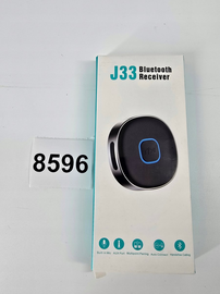Odbiornik Bluetooth J33 AUX 3,5 mm do samochodu adapter audio z mikrofonem