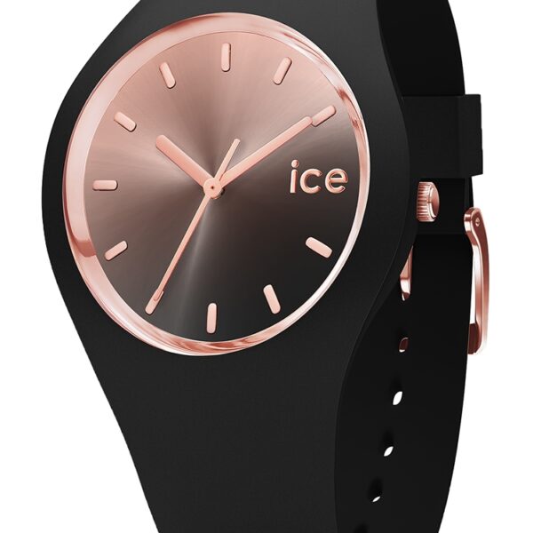 6c77c5e9fa11f92a7796807644886eb3-1-1 Zegarek ICE Watch damski czarny różowe złoto analogowy silikonowy