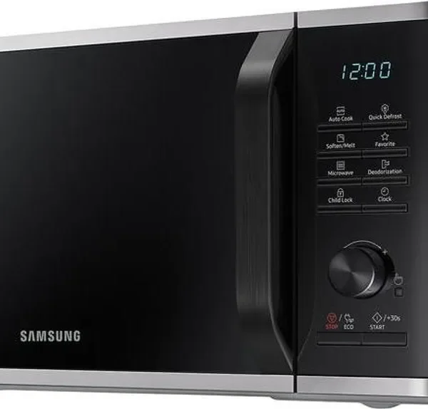 Kuchenka mikrofalowa Samsung 23L z funkcją pary Ceramic Inside szara