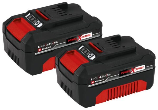 Einhell Power X-Change Twin-Pack 2x akumulator 18V 4,0 Ah Li-Ion - 8 Ah zestaw