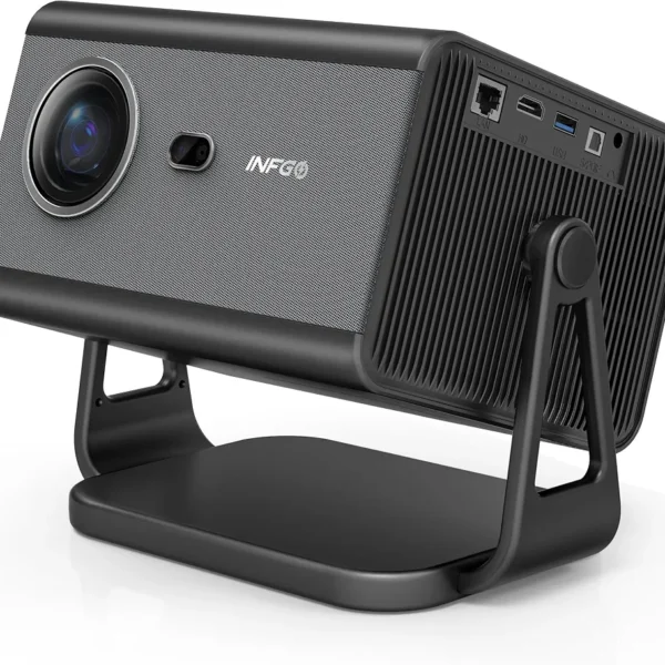 Projektor multimedialny INFGQ Full HD 1080P WiFi 6 800 ANSI Auto Focus 360°