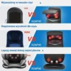 Mata masująca RENPHO Shiatsu na fotel plecy kark szyja z podgrzewaniem