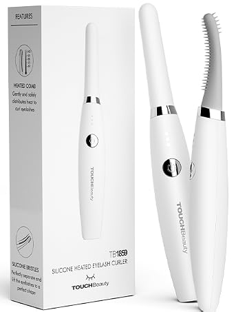 Zalotka elektryczna podgrzewana do rzęs TOUCHBeauty TB-1859 silikonowa