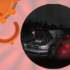 Lampy Ostrzegawcze LED Drogowe 12 szt. Flary Awaryjne Magnetyczne SOS Etui