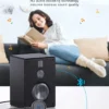 Odbiornik Bluetooth J33 AUX 3,5 mm do samochodu adapter audio z mikrofonem