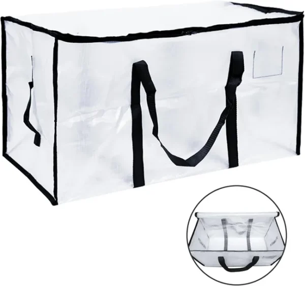 Duża torba transportowa 69x36x38 cm Wodoodporna z zamkiem i uchwytami