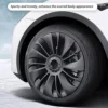 Kołpaki 19" czarne do Tesla Model Y - zestaw 4 szt