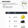 Kask ochronny LeapBeast S 50-54 cm biały na rolki deskorolkę BMX