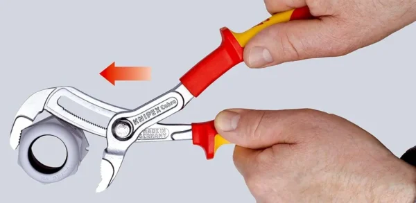 Szczypce nastawne KNIPEX Cobra VDE 250 mm 1000V 87 26 250 izolowane