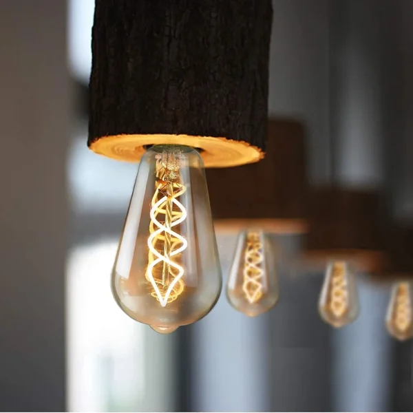 Żarówki LED E27 ST64 Edison filament vintage 4W 2700K ściemnialne 3 szt.