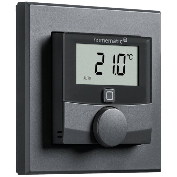 Homematic IP HmIP-BWTH-A termostat pokojowy podtynkowy 230 V - antracyt