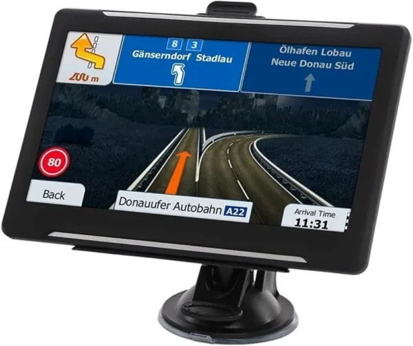 Nawigacja GPS samochodowa Q9 8 GB RAM 256 MB z uchwytem
