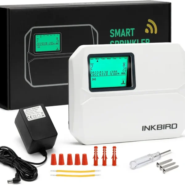 Sterownik nawadniania INKBIRD IIC-800-WIFI WiFi 8 sekcji programator ogrodowy
