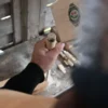 KIRSCHEN dłuto stolarskie płaskie 24 mm do drewna z drewnianą rękojeścią