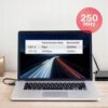 Kabel sieciowy UGREEN Ethernet LAN RJ45 Cat 7 U/FTP płaski 10m czarny
